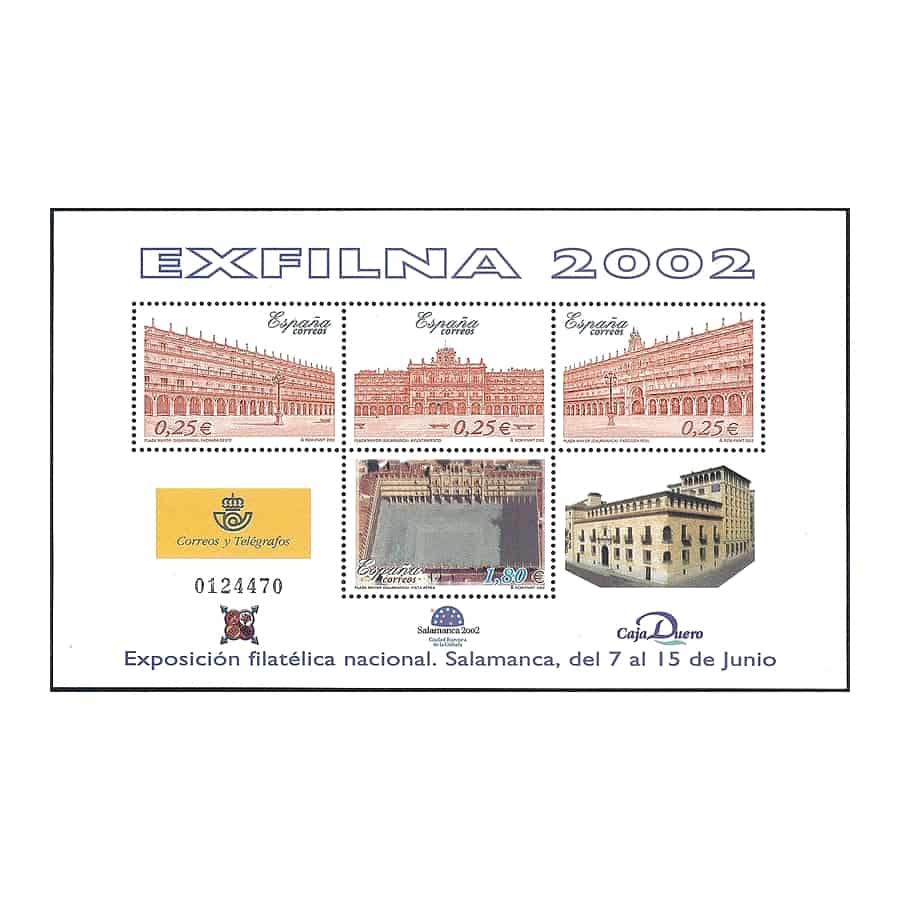 Spain 2002. HB Exfilna 2002 (MNH) ED#3906