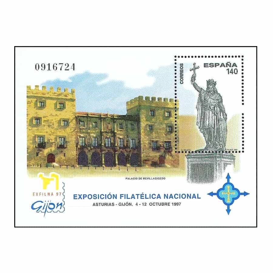 España 1997 [SLL] HB Exfina '97. Gijón. Asturias (MNH)