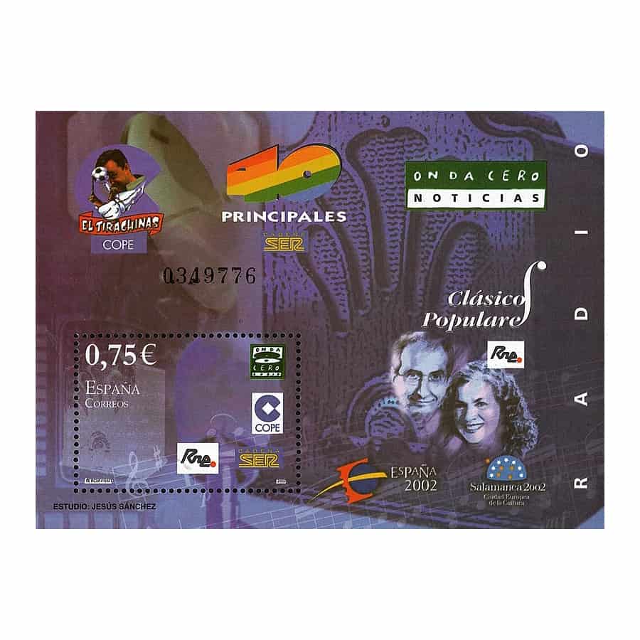 España 2002. HB Juvenia: Radio (MNH) ED#3947