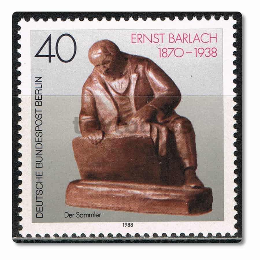 Berlín 1988. Ernst Barlach, Escultor (MNH) MI#823