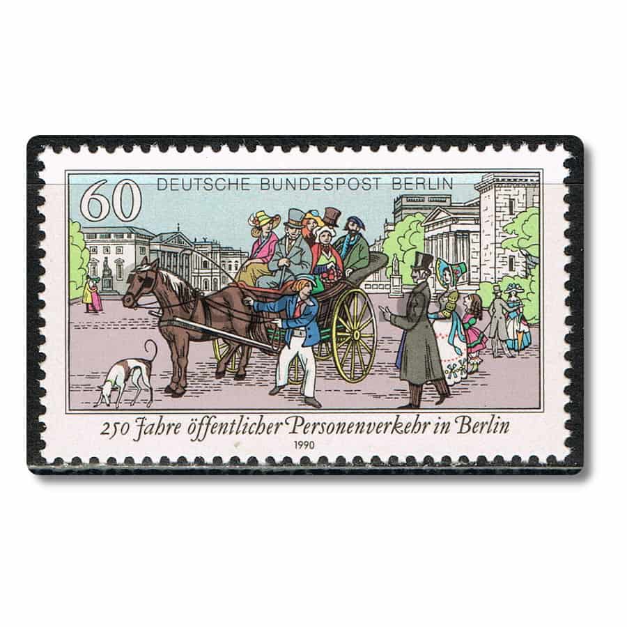 Berlín 1990. Rutas postales europeas (MNH) MI#860 (copia)