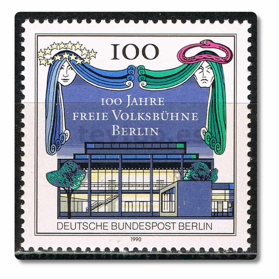 Berlín 1990. Representaciones teatrales libres (MNH) MI#866