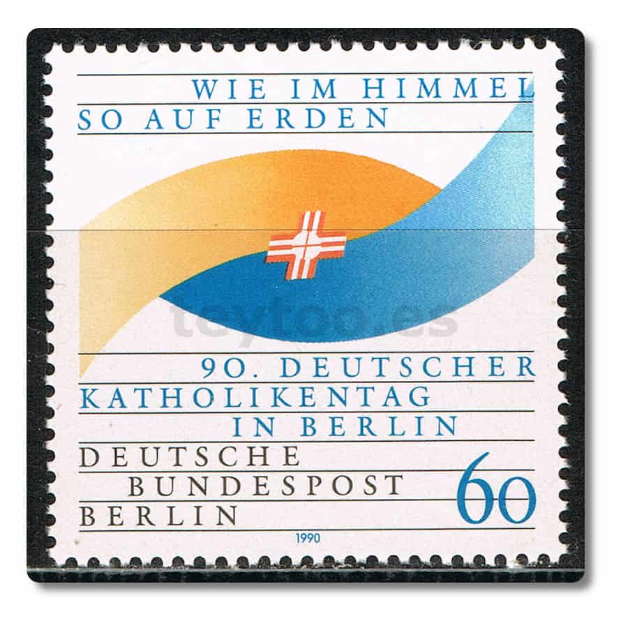 Berlín 1990. Día de los católicos de Berlín (MNH) MI#873