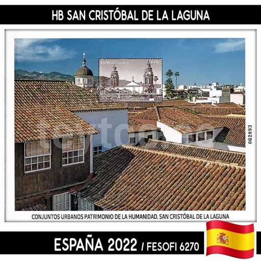 [D0024.1#] España 2022. HB San Cristóbal de la Laguna (MNH) FES#6270