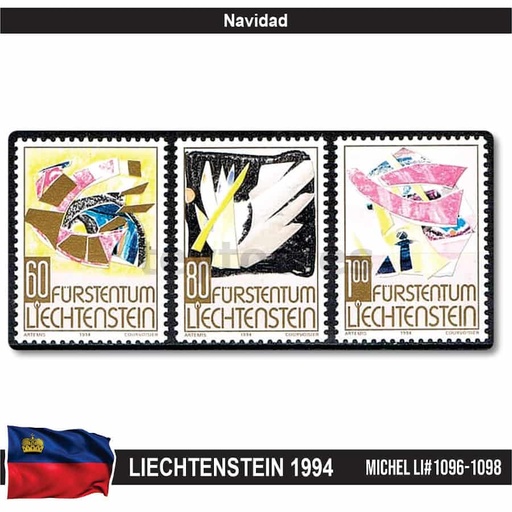 [C2352#] Liechtenstein 1994. Felicitaciones (MNH) MI#1085-1088 (copia)