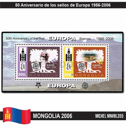 [C2096.1#] Malta 2006. HB 50 años de sellos de Europa (MNH) MI#BL32 (copia)