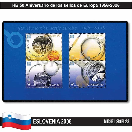 [C2376#] Chipre 2006. HB 50 Aniversario de los sellos de Europa (MNH) MI#BL25 (copia)