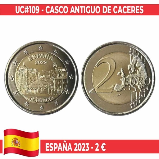 [F0010#] España 2022. 2€. Programa Erasmus (UNC) - UCOIN UC108 (copia)