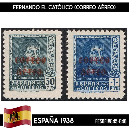 [B0281.1#] España 1936. Junta de Defensa Nacional, 2 cts (MNH) FES#803 (copia)