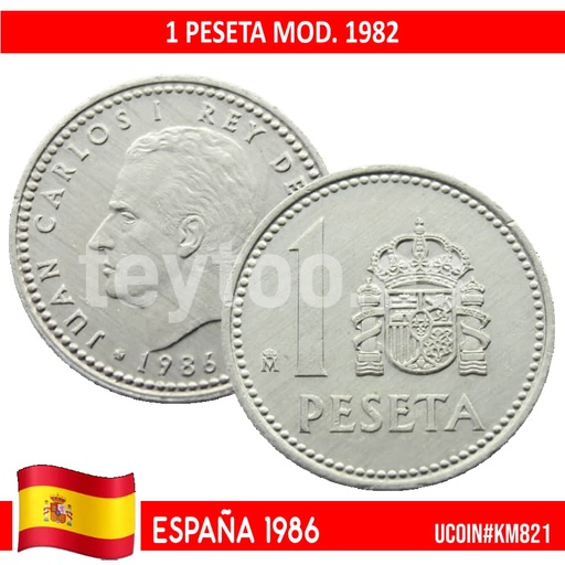 [F0013#] España 1981. 1 pts. Mod. 1980 (SC) UC#816 (copia)