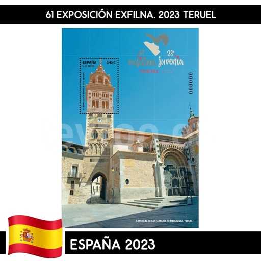 [B0459.1#] España 2023. HB Exfilna 2023. Teruel (MNH)