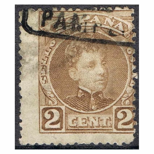 [B0659#] España 1901. Alfonso XIII, 2 c (U) - EDIFIL 241