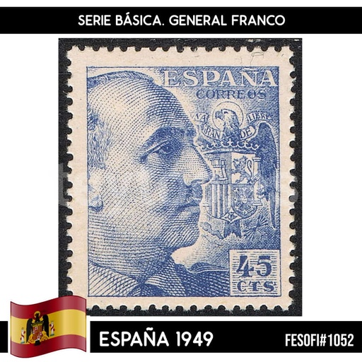 [D0261#] España 1949. Pro Víctimas de la Guerra. El Cid (MNH) FES#1062 (copia)