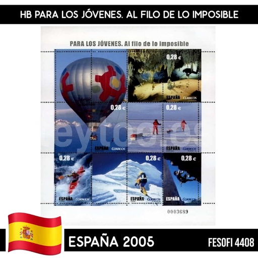 [D0274#] España 2002. HB Patrimonio Mundial de la Humanidad (MNH) FES#4055 (copia)