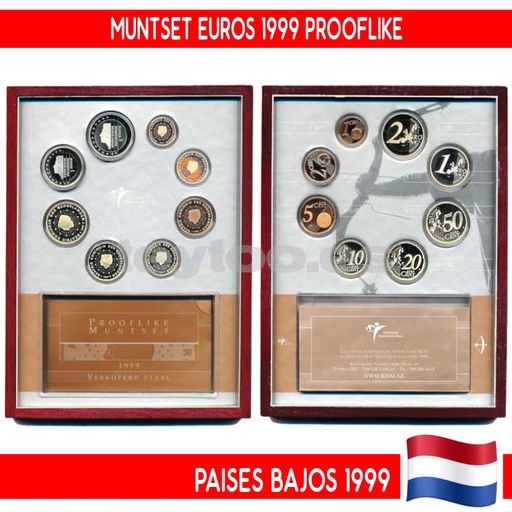 [J0015#] Paises Bajos 1999. Prooflike (FDC) WCC#PL1