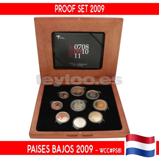 [J0027#] Netherlands 2009. PROOF Set 2009 (PROOF) WCC#PS81