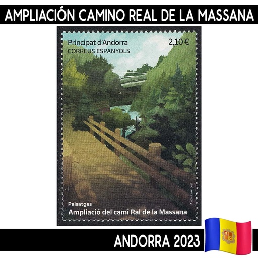 [B0994#] Andorra 2023. Europa: La Paz, el valor más importante (MNH) (copia)