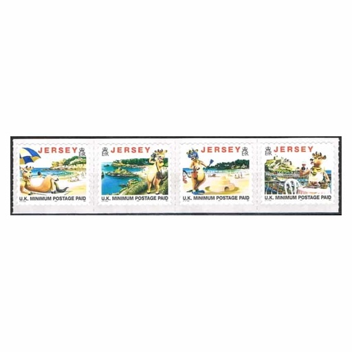 [B0693#] Jersey 1997. Tourism Series. Adhesives (MNH) - MI 773I-776I