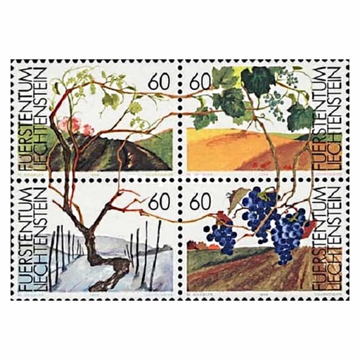 [B0710#] Liechtenstein 1994, Cuatro estaciones (MNH) - MI 1089-1092