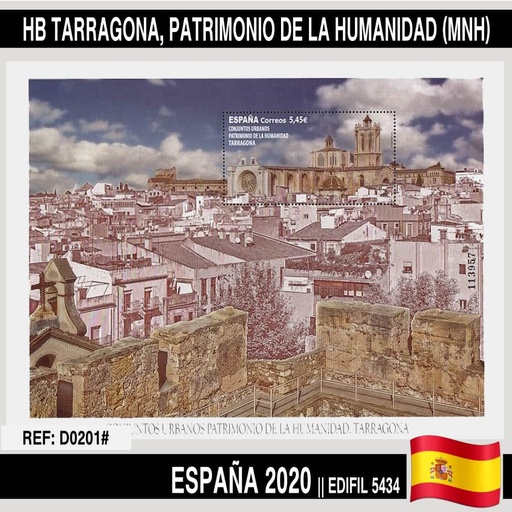 [D0201.#] España 2020. HB UNESCO. Patrimonio mundial español (MNH)