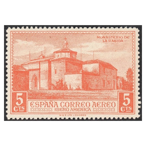 [C2658#] Espanha 1930 [SLL] 5 cts. Mosteiro da Rábida (MNH)