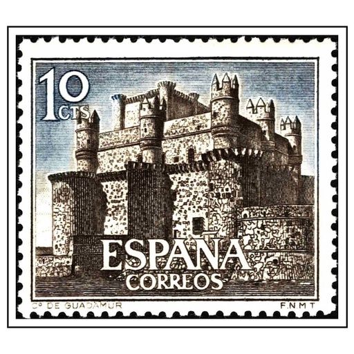 [C2619.2#] España 1966 [SLL] 10 cts. Castelo de Guadamur (MNH)