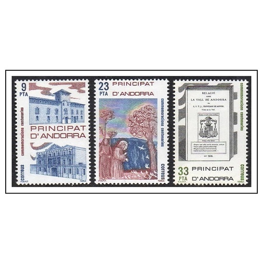 [C2528.1#] Andorra 1982 [SLL] Centenario Series (MNH)