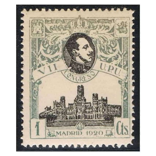 [C1468#] España 1920 [SLL] VII Congreso da UPU. 1 cts (MNH)