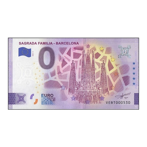 [C2699#] España 2023 [BLL] 0€. Barcelona. Sagrada Familia (SC)