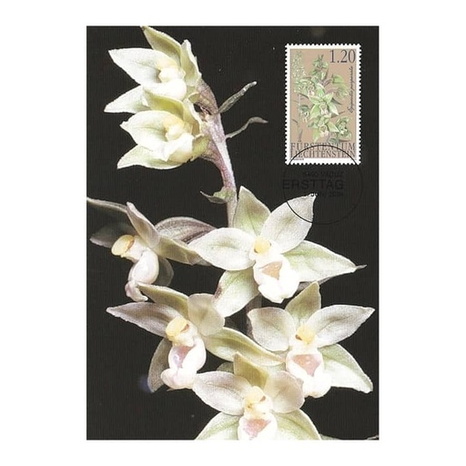 [C0099.1#] Liechtenstein 2004 [MAX] Orquídeas 1,20 Fr (N)