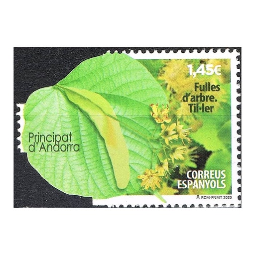 [C0085#] Andorra 2020 [SLL] Follas de árbores (MNH)