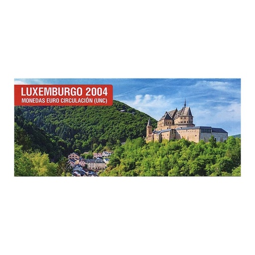 [D0244.1#] Luxemburgo 2004 [MND] Série Completa 8 moedas (SC)