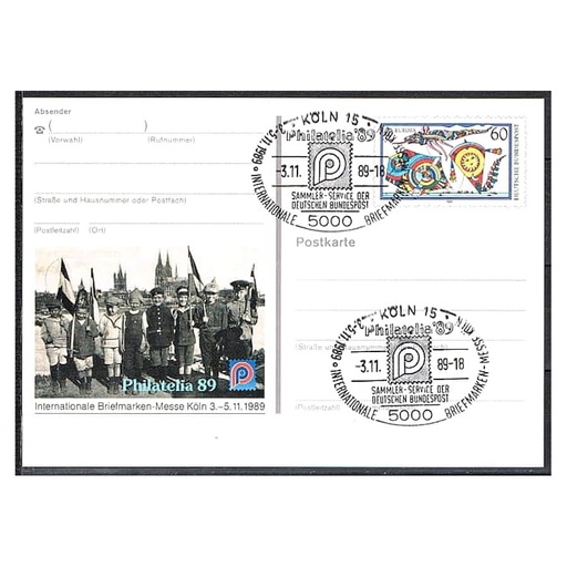 [C0126#] Alemania 1989 [ENP] Europa Enteropostal. Haur jolasak (N)