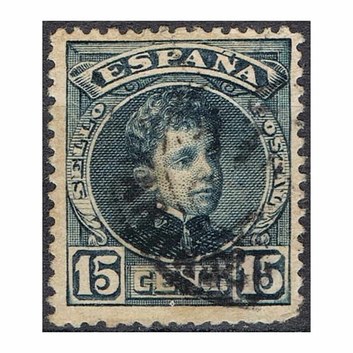 [C1840#] España 1901. Alfonso XIII, 15 c (U) - ED 244