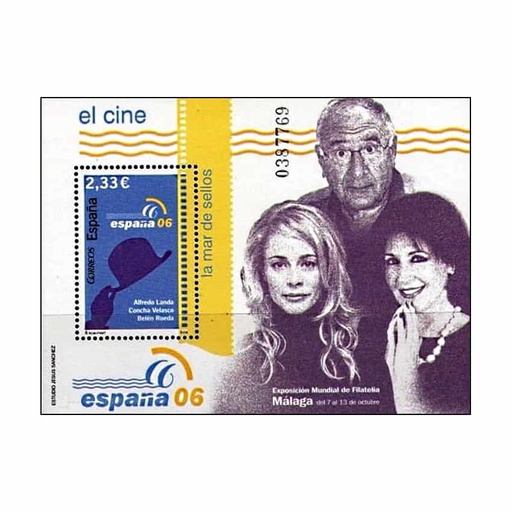 [C1957#] España 2006. HB España '06: El Cine (MNH) - ED 4269