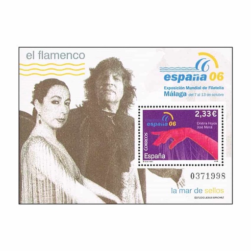 [C1960#] España 2006. HB España '06: El flamenco (MNH) - ED 4272