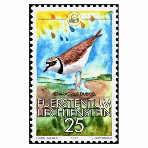 [B0591#] Liechtenstein 1989. WWF 25 c (MNH) - SCOTT 907