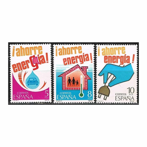 [C2106#] Spain 1979. Energy Saving (MNH) - ED 2508-2510