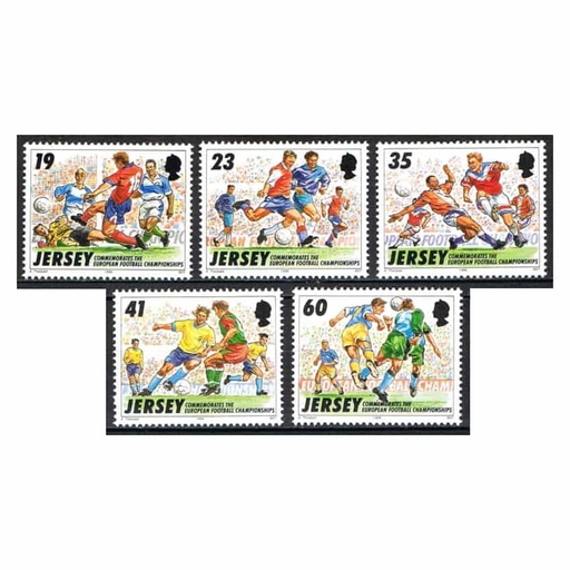 [B0599#] Jersey 1996. European Championship Series (MNH) - SCOTT 750-754