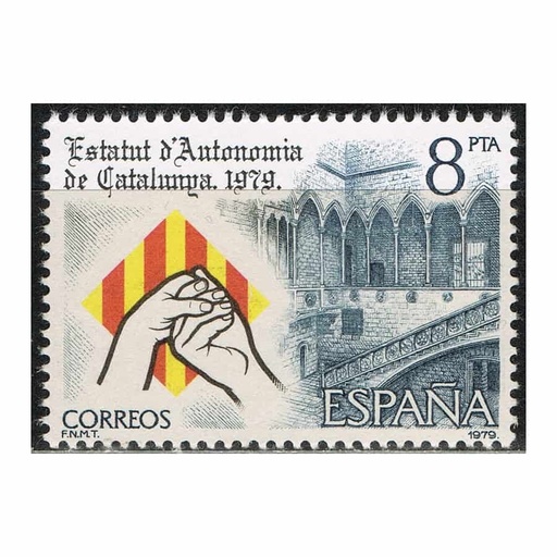 [C2152#] España 1979. Estatuto de Autonomía catalán (MNH) ED#2546