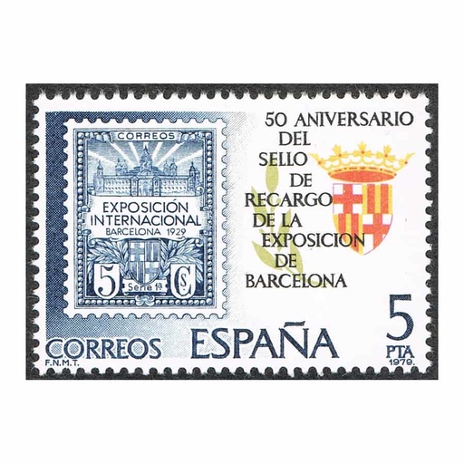 [C2155#] España 1979. Exposición de Barcelona (MNH) ED#2549