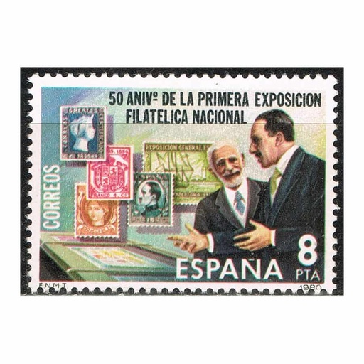 [C2169#] España 1980. Exposición nacional de filatelia (MNH) ED#2576