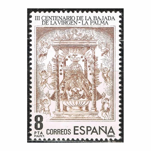 [C1784.1#] España 1980. Bajada de la Virgen de la Palma (MNH) ED#2577