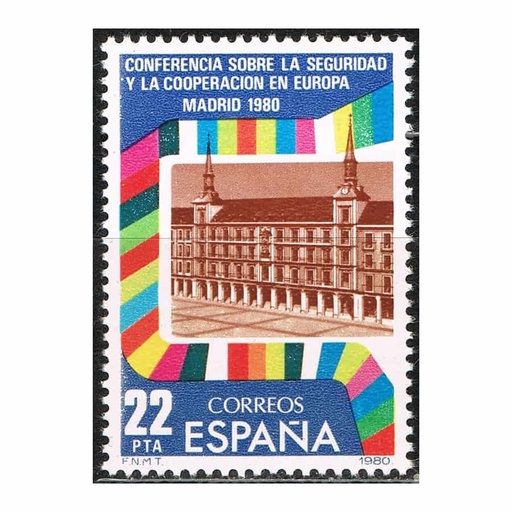 [C1684.1#] España 1980. Conferencia sobre Seguridad (MNH) ED#2592